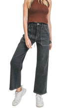 JBD women’s hi rise Rue baggy carpenter jeans 24 NEW