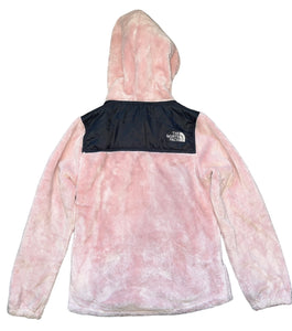 Northface girls Oso plush blanket fleece hooded jacket S(7-8)