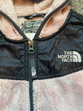 Northface girls Oso plush blanket fleece hooded jacket S(7-8)