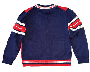 Fun & Fun baby boys varsity sweater cardigan 24m NEW