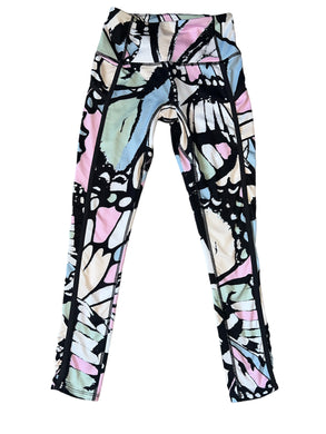 Free People Movement women’s butterfly print active leggings XS