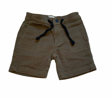 DL1961 boys Jax knit denim shorts in olive 4