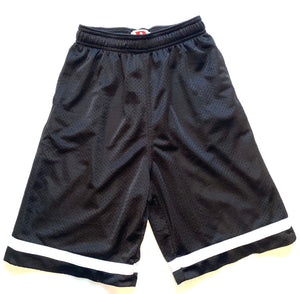 Denny’s big boys long mesh shorts in black M(10-12)