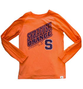 Retrobrand boys Syracuse Orange long sleeve tee shirt M (10/12)