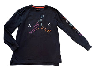 Air Jordan boys embroidered jumpman rainbow logo tee XL(13-15 yrs)