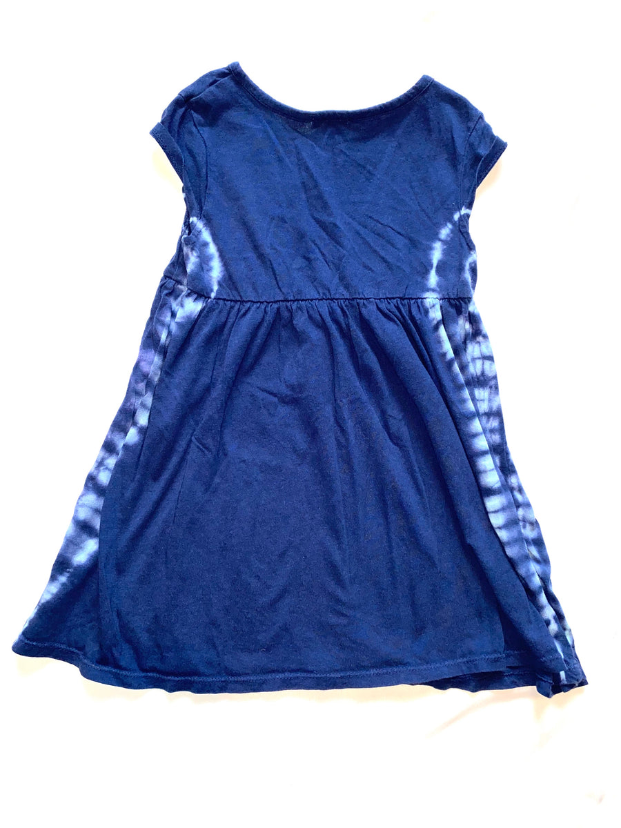Tie Dye Cotton Sailor Dress 7Y