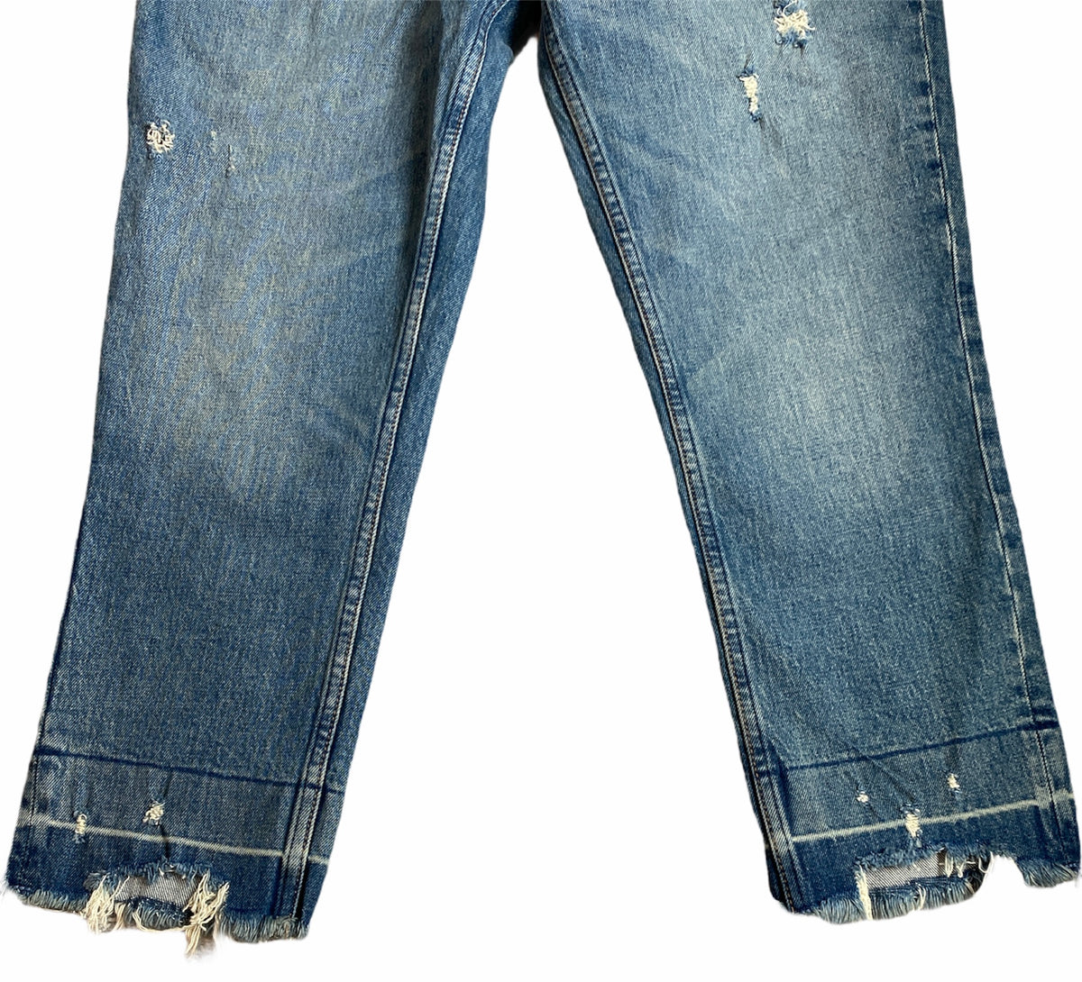 THE JEANS  雑誌 Zara + ZW Premium Cropped Snake Print Jeans