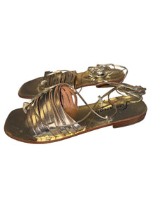 Free People women’s Cami Huarache wrap sandals 37.5 (7.5)