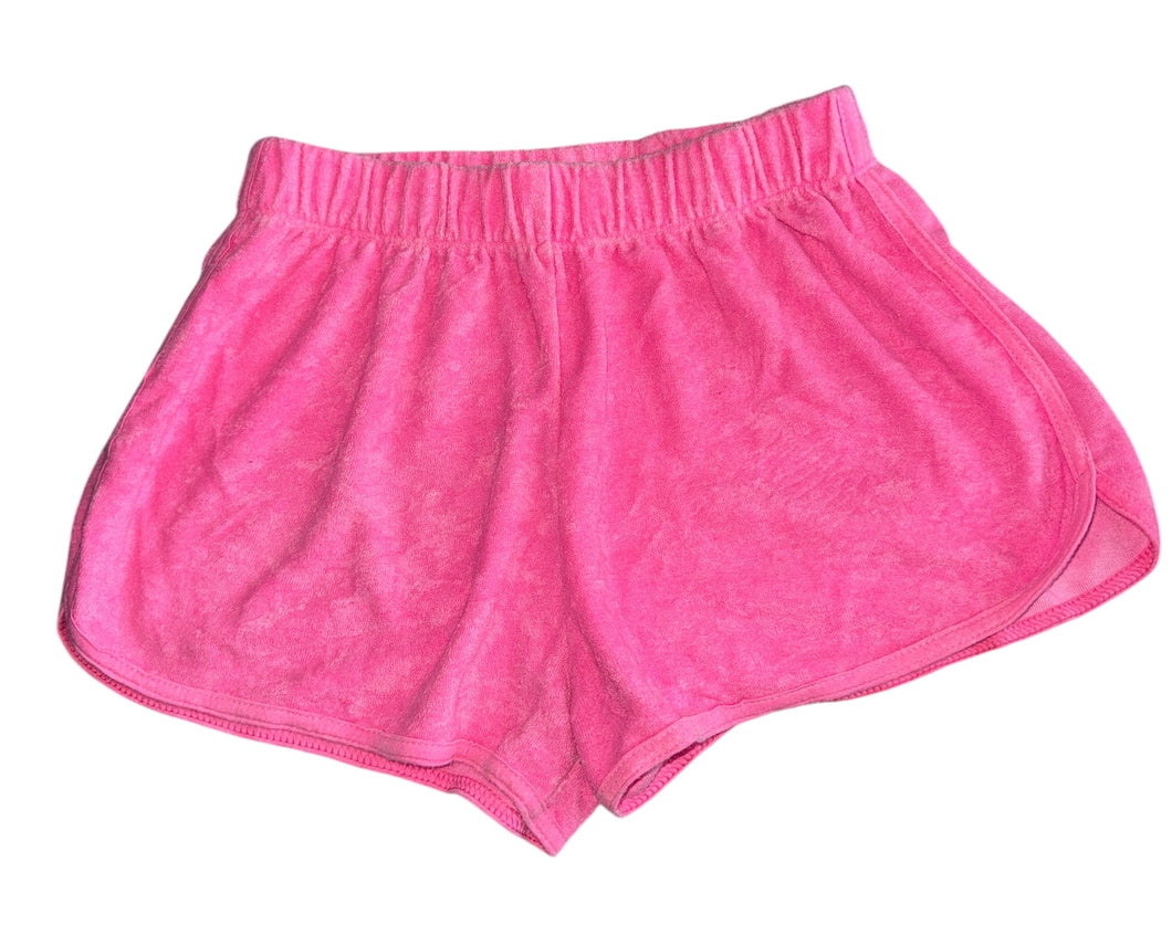 Global Love girls terry cloth lounge shorts XL(12)