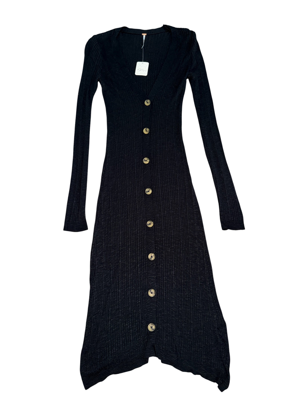 Free People Women's Date Night Cardigan, Black, XS