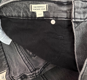 Madewell Women’s Perfect Vintage Jeans ripped knee 26P