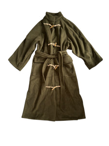 Free People women’s long Alma Duffle Coat in Beech XS NEW