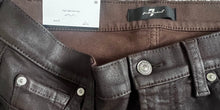 Seven 7 For All Mankind women’s coated high waist slim kick jeans 30 NEW