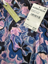 Marine Layer women’s Ryan floral midi slip skirt sz 2 NEW