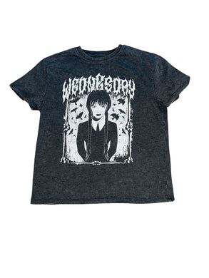 Wednesday girls graphic tee shirt S(7-8)