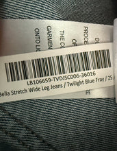 Quince women’s Bella stretch wide leg jeans 25