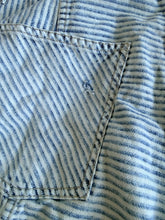We The Free x Free People Ziggy striped denim shortall XS