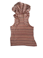 We The Free by Free People women’s hi low racer back hoodie tank top S