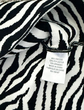 Milly Minis girls scuba knit zebra dress 12