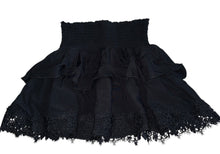 Katie J NYC tween girls Lucy lace trim mini skirt L(12)