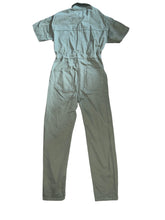 Free People We The Free Marci denim jumpsuit in washed army XS