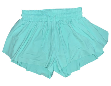 Suzette Collection girls layered butterfly shorts M(8-10)