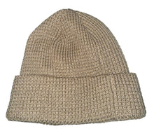 Patagonia women’s Snowdrifter knit beanie in slab khaki O/S