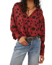 Free People women’s Mia floral tunic top XS