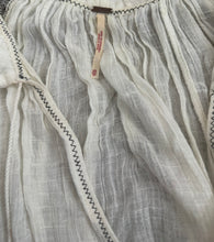 Free People women’s gauze bandana trim tunic top XS