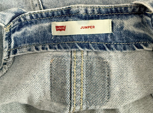 Levi’s girls denim jumper overall dress 7