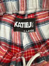 Katie J NYC tween girls Bree plaid sleep/lounge pants XL(14)