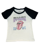 Rolling Stones girls 1994 graphic raglan tee M(10-12)