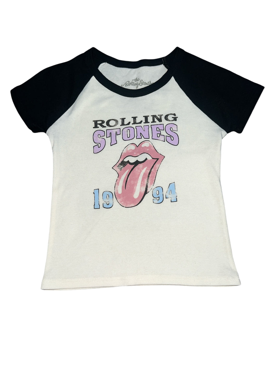 Rolling Stones girls 1994 graphic raglan tee M(10-12)