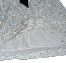 Pinch women’s velvet sequin tie back mini dress S NEW