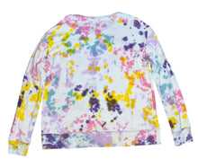 Flowers By Zoe girls tie dye daisy peace sign top M(10)