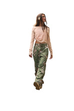 Free People Movement women’s Mesmerize Me floral printed cargo pants XS NEW