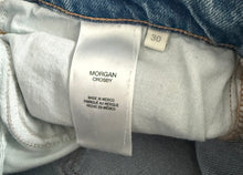 Favorite Daughter women’s Morgan Shortie high rise petite straight jeans in Crosby 30