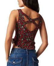 Free People women’s Melanie strawberry print tank top XS NEW