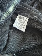 Katie J NYC tween girls metallic Allison tiered skirt L(12)