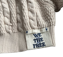 We The Free by Free People Heritage cropped sweater cardigan XS NEW