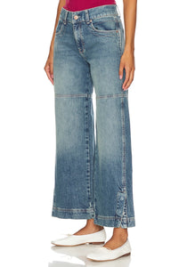 We The Free by Free People women’s Benji wide leg jeans 24 NEW
