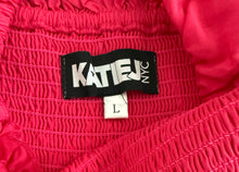 Katie J NYC tween Lainey smocked dress L(12)