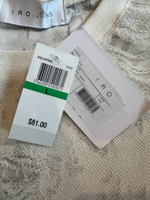 Iro Jeans women’s Berrie distressed sweater tank L NEW