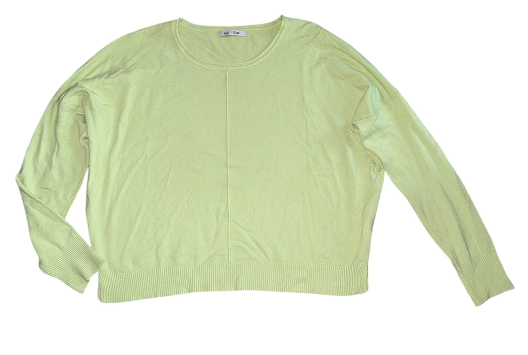 Gab & Kate women’s front seam sweater M/L