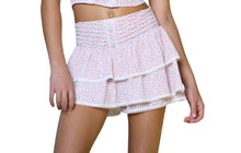 Katie J NYC tween girls Jordie floral skort M(10)