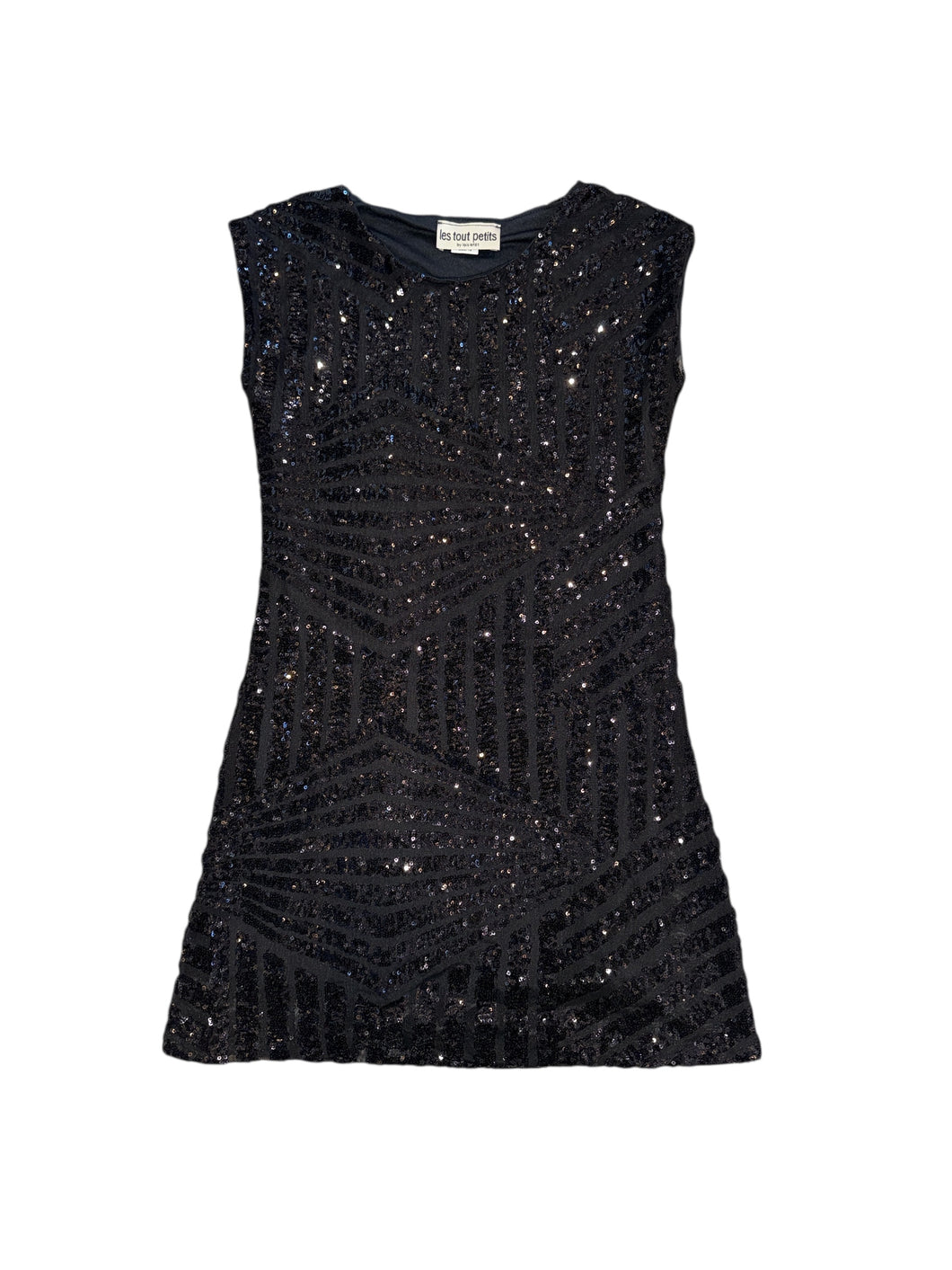 Les Tout Petits girls sequin mesh party dress 12