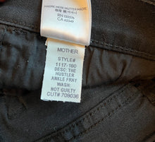 Mother denim women’s The Hustler Fray jeans in Not Guilty wash 32