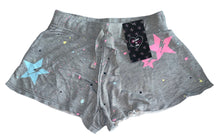 Flowers By Zoe girls splatter paint lounge shorts L(10-12) NEW