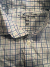 Vineyard Vines boys On the Go Performance button down shirt L(16)