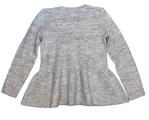 Tucker and Tate girls peplum sparkle sweater 7